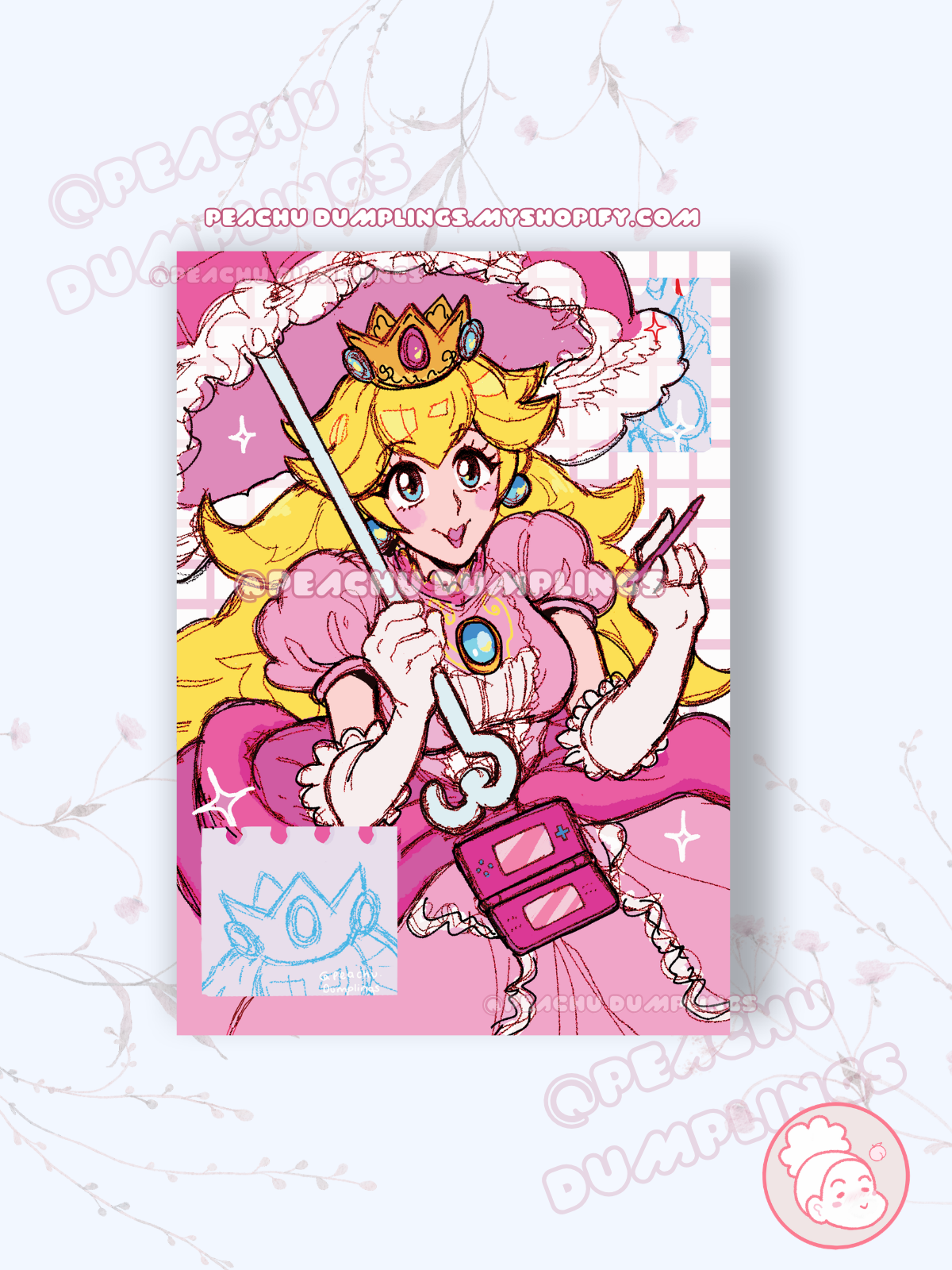 Pink Princess Print 🍑