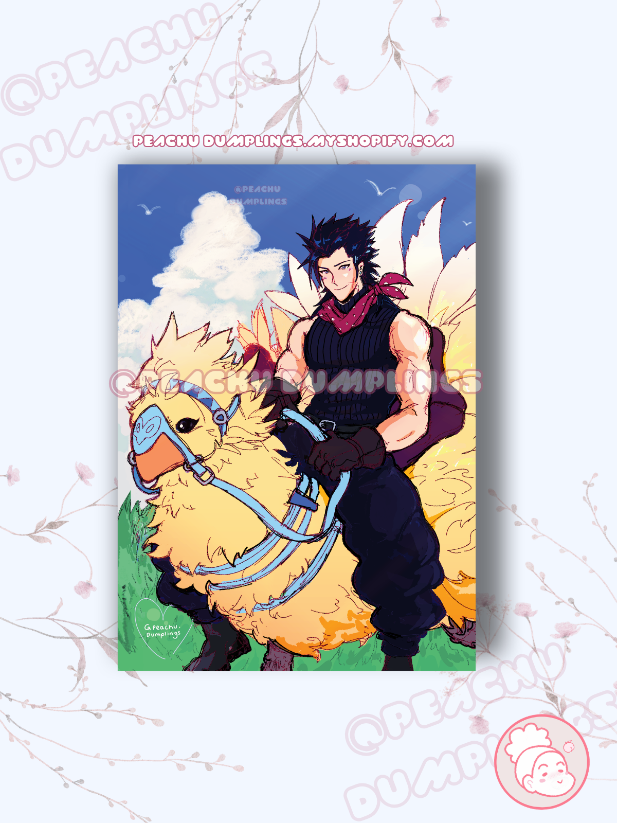 Chocobo Cowboy | Zack Print 🐤