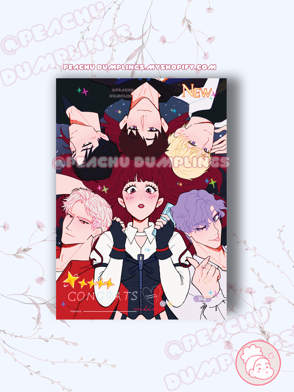 LADS 5 star Card Print ⭐
