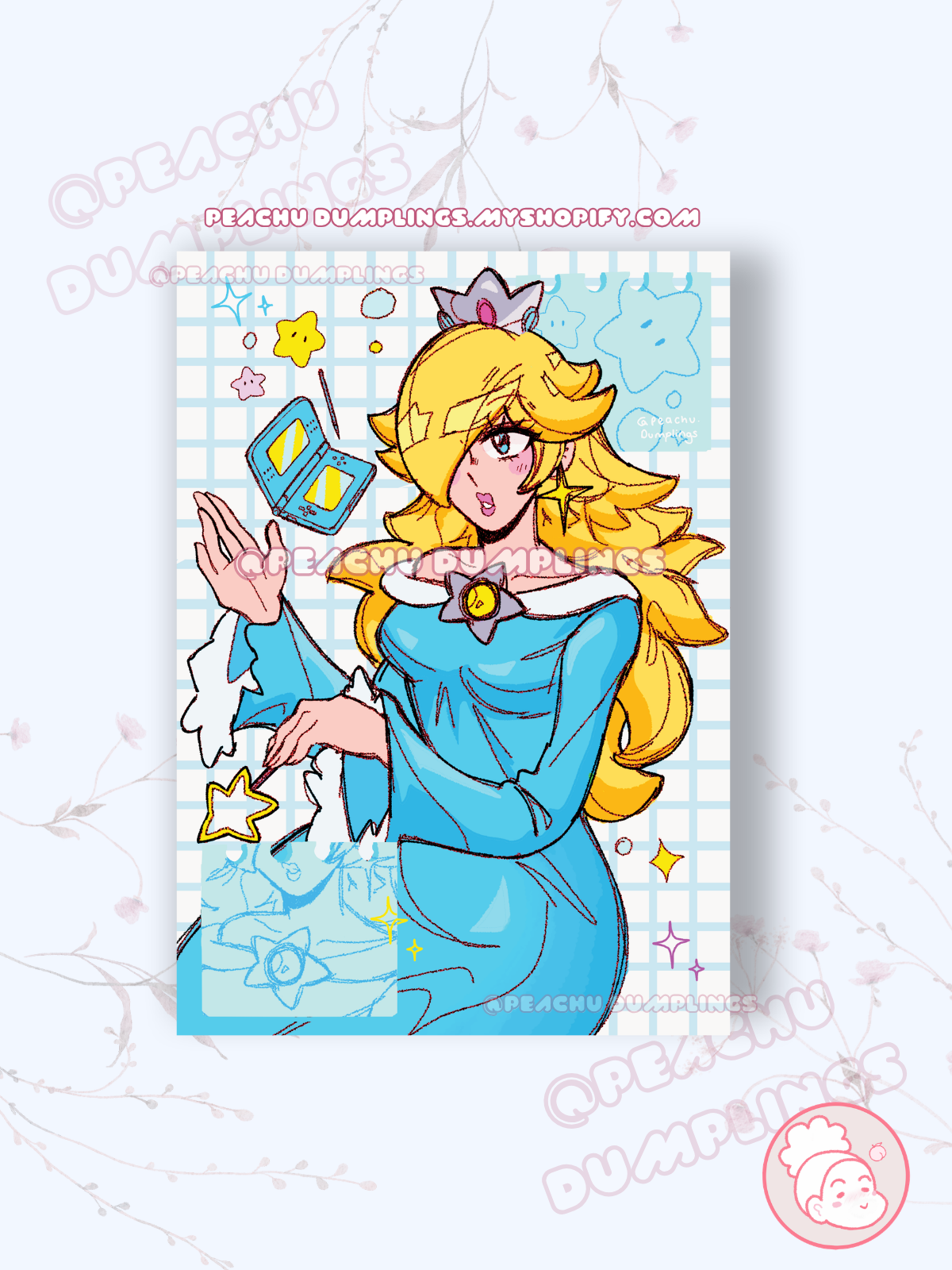 Blue Princess Print ⭐