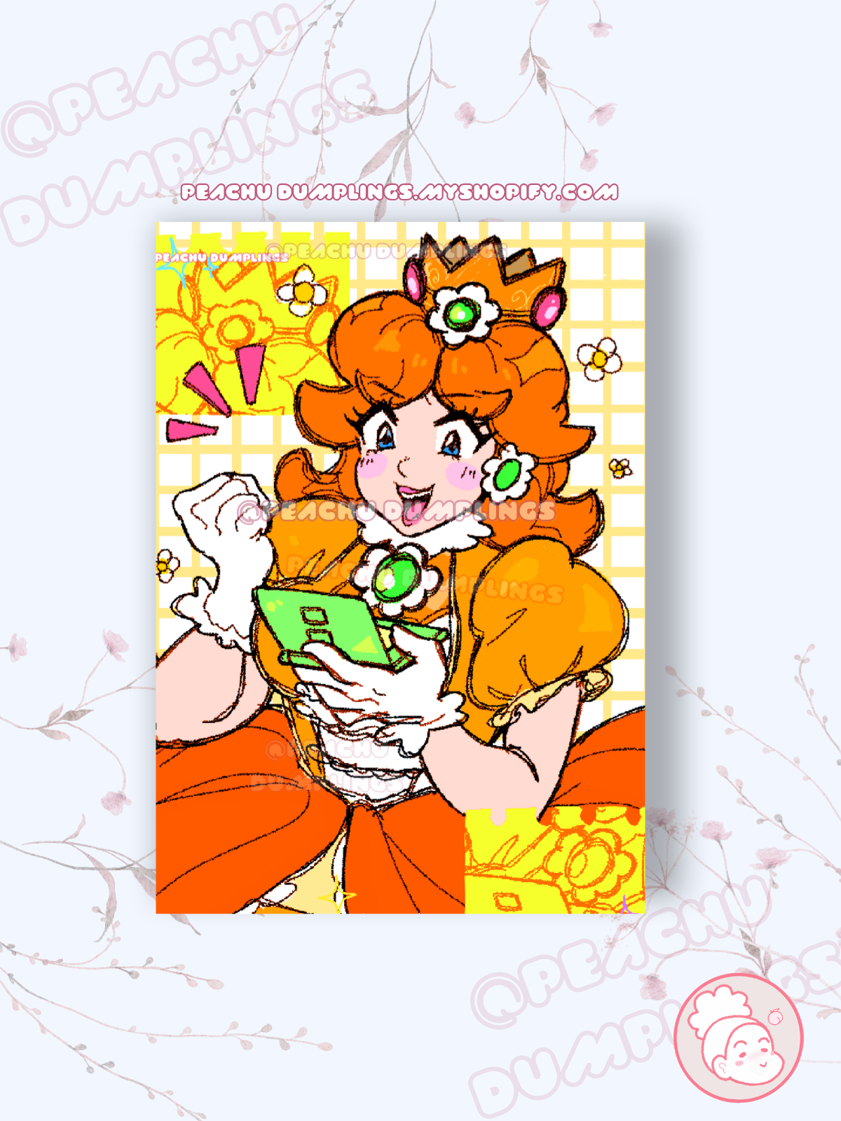 Orange Princess DS Print 🌼