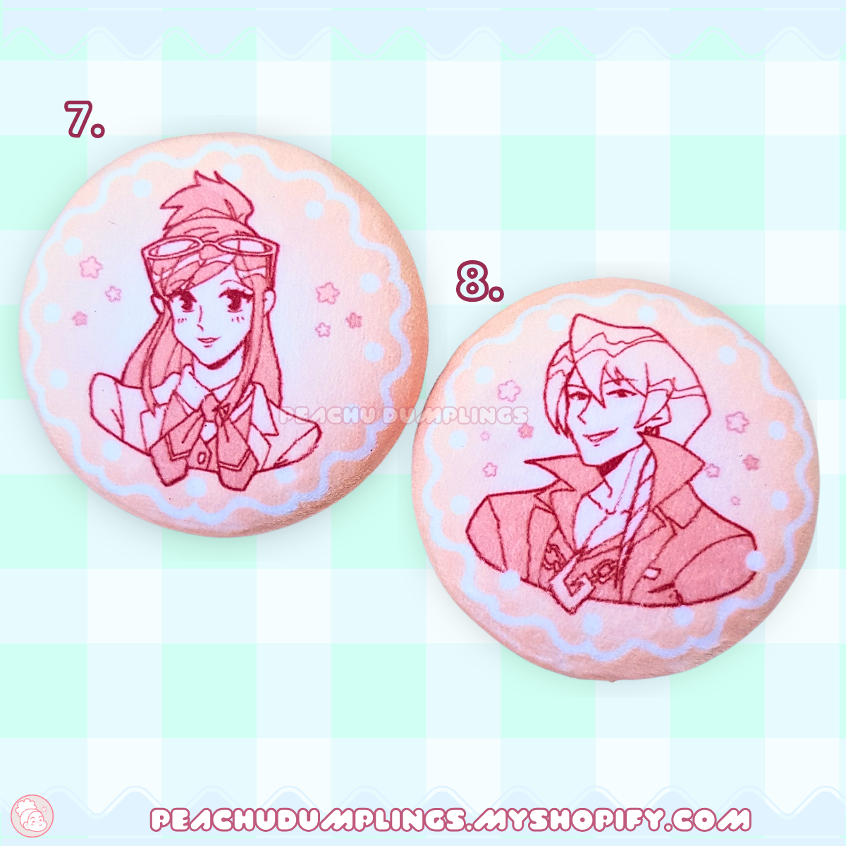 AA Plush Cookie Badges 🍪