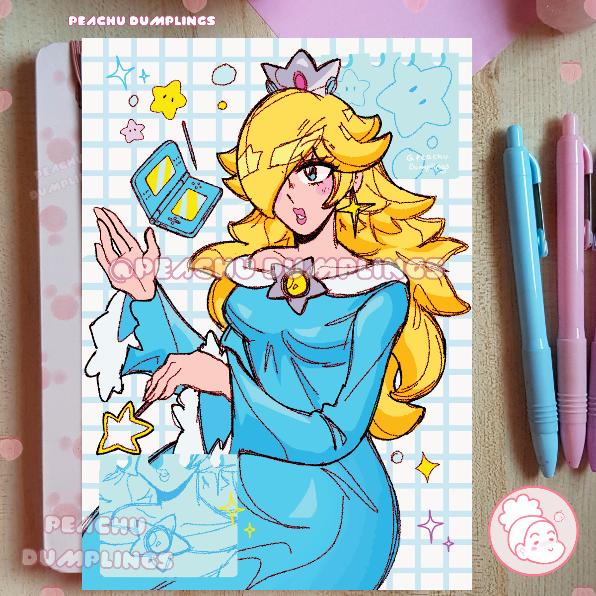 Blue Princess Print ⭐