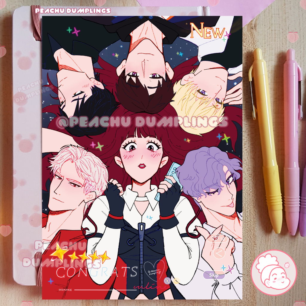 LADS 5 star Card Print ⭐