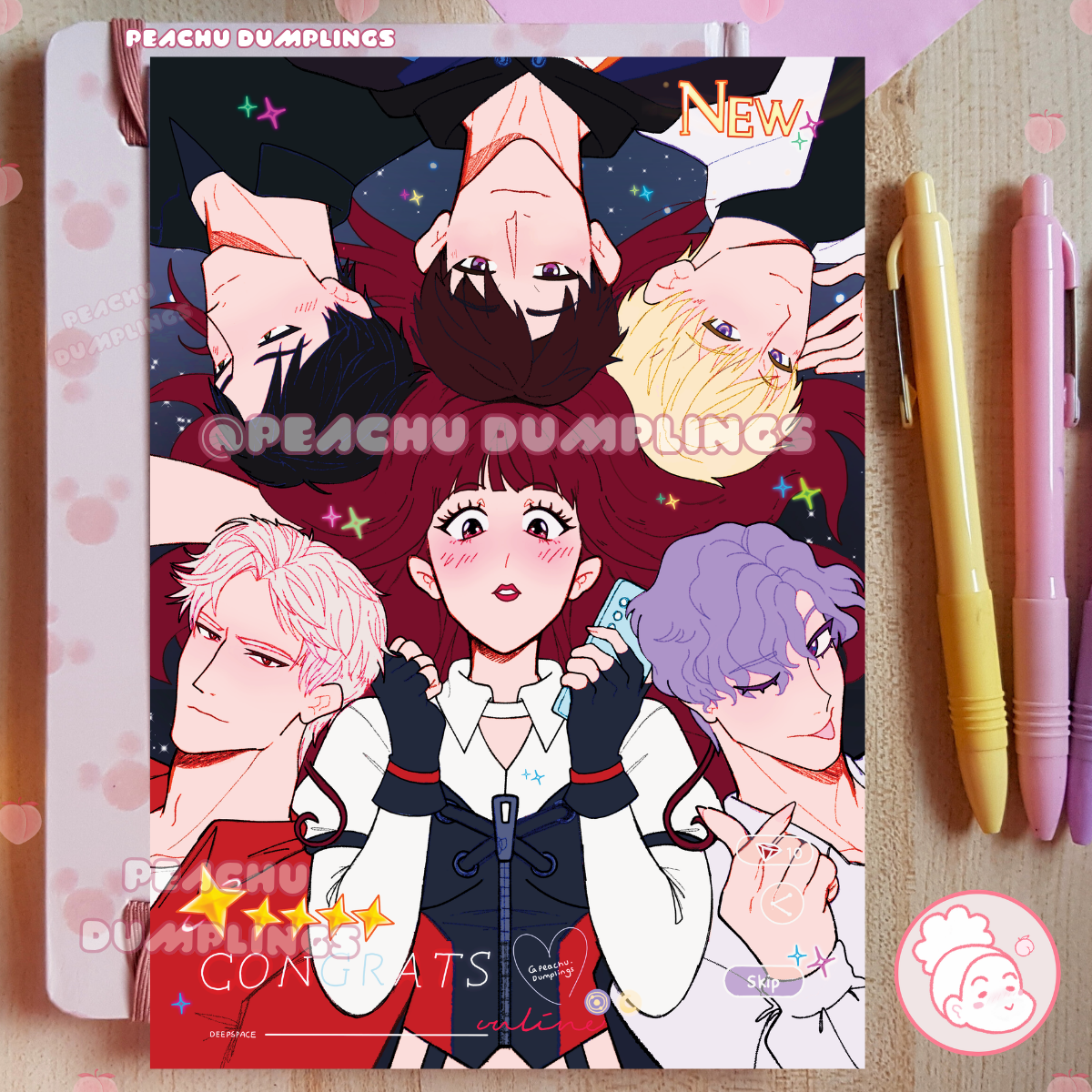 LADS 5 star Card Print ⭐
