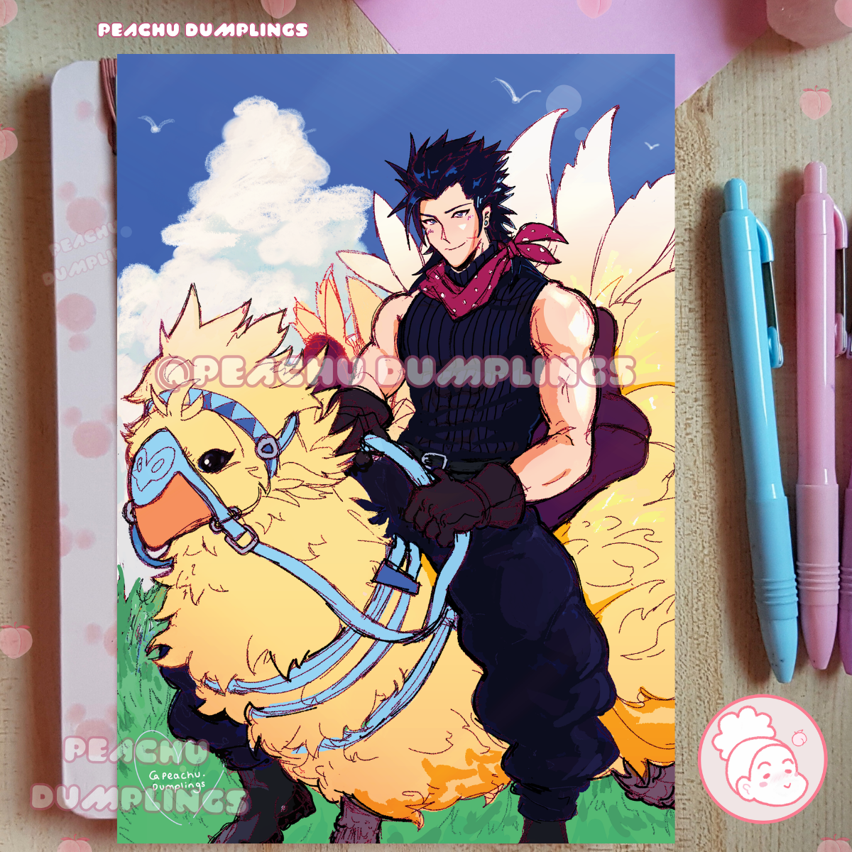 Chocobo Cowboy | Zack Print 🐤
