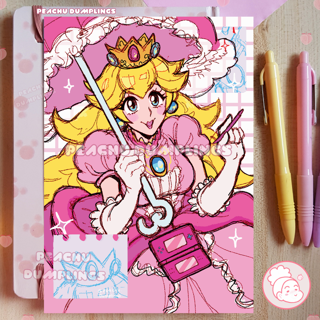 Pink Princess Print 🍑