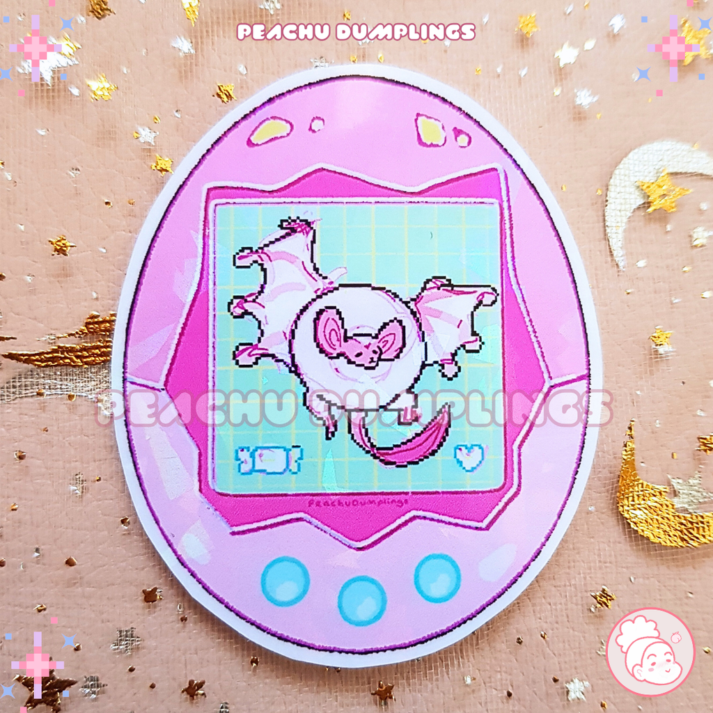 Monster DigiEgg | Holographic Stickers