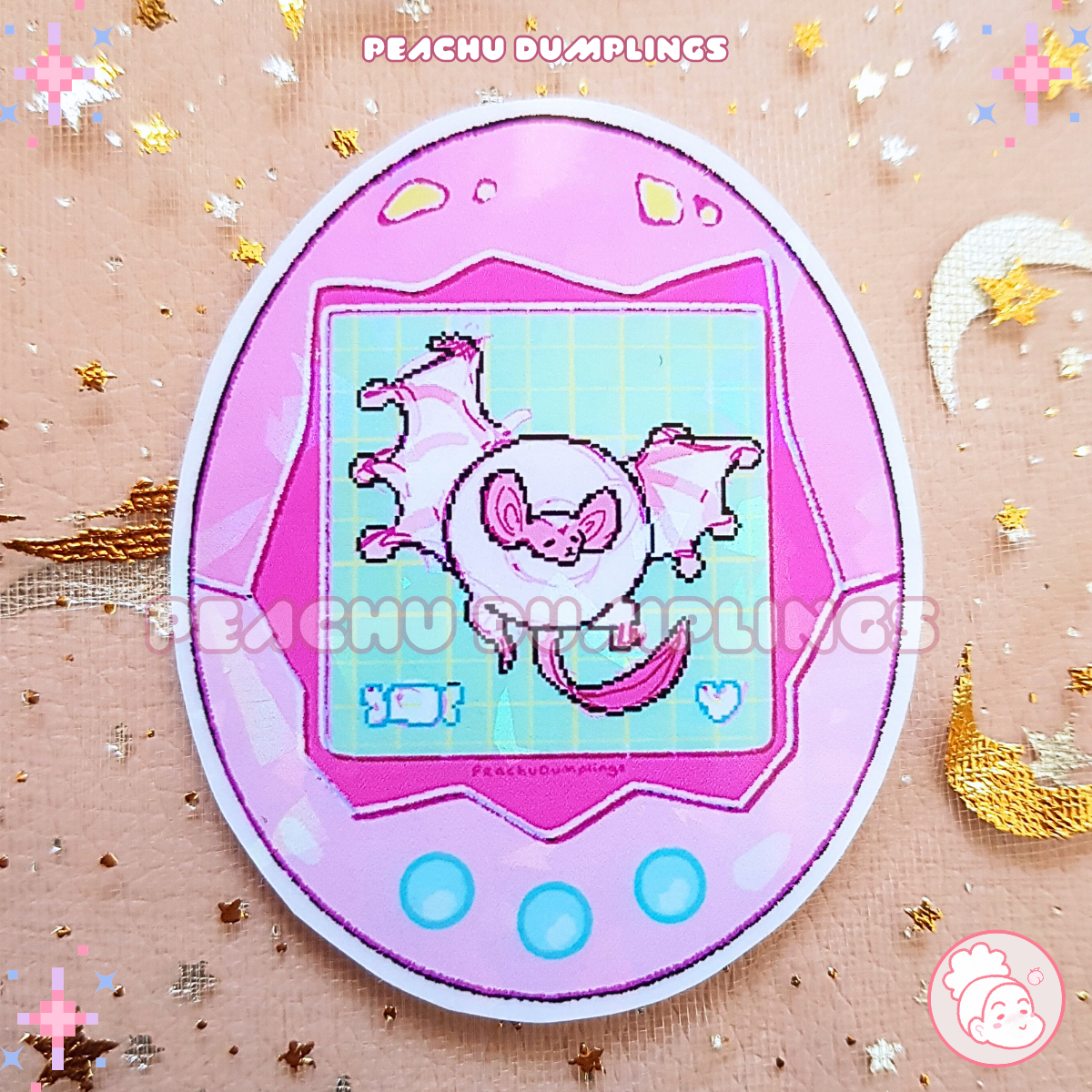 Monster DigiEgg | Holographic Stickers