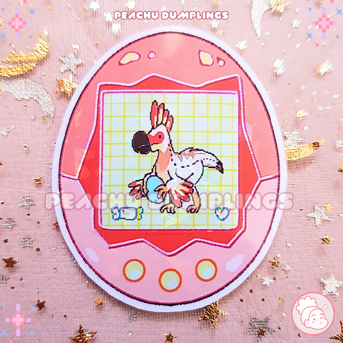 Monster DigiEgg | Holographic Stickers